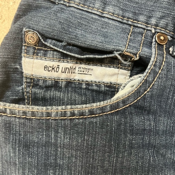 Ecko Unltd Jean Shorts Size 36 - Picture 3 of 7